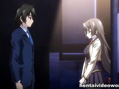 Hentai Negro-hearted fucked with down